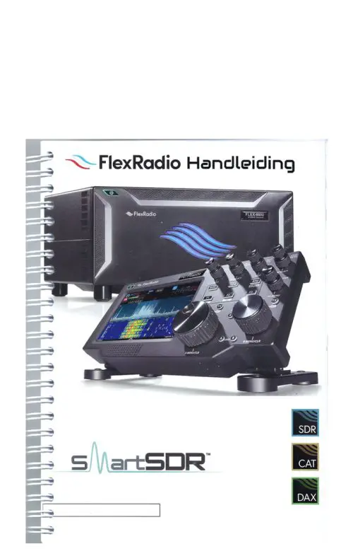 FlexRadio handleiding 2026