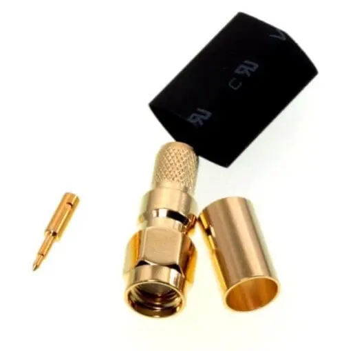 sma connector male voor 5mm kabel