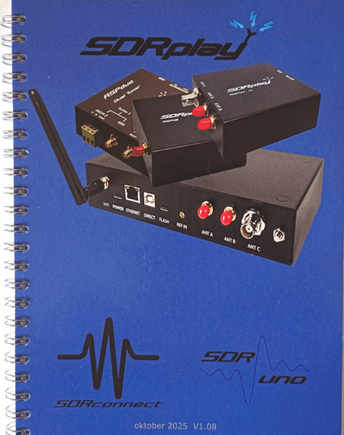 SDRplay boek, sdruno en sdrconnect
