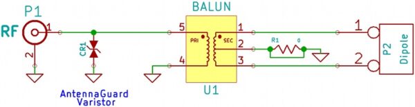 balun one nine schematic