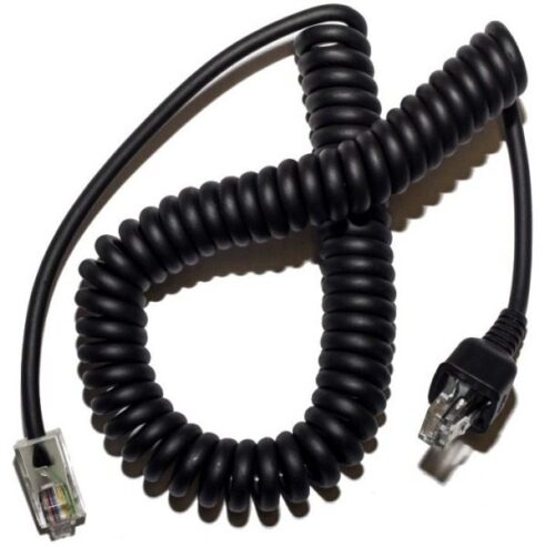 RJ45 kabel met krulsnoer