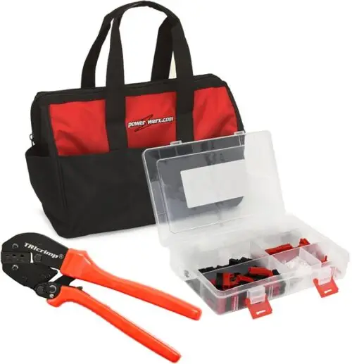 Tas met inhoud anderson power poles